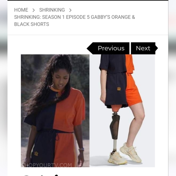 NWT Adidas Originals Split Two Tone Shorts Grey Black Small *AS SEEN ON TV* - Picture 10 of 14